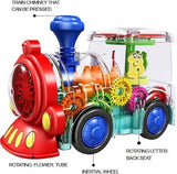 Transparent Gear Train