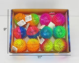 Flashing Spiky Double Color Ball