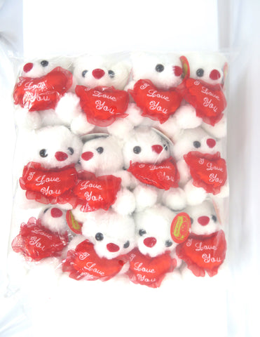 5" White Bears - Dozen