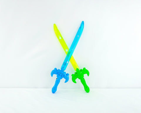 Blue & Green Flashing Sword