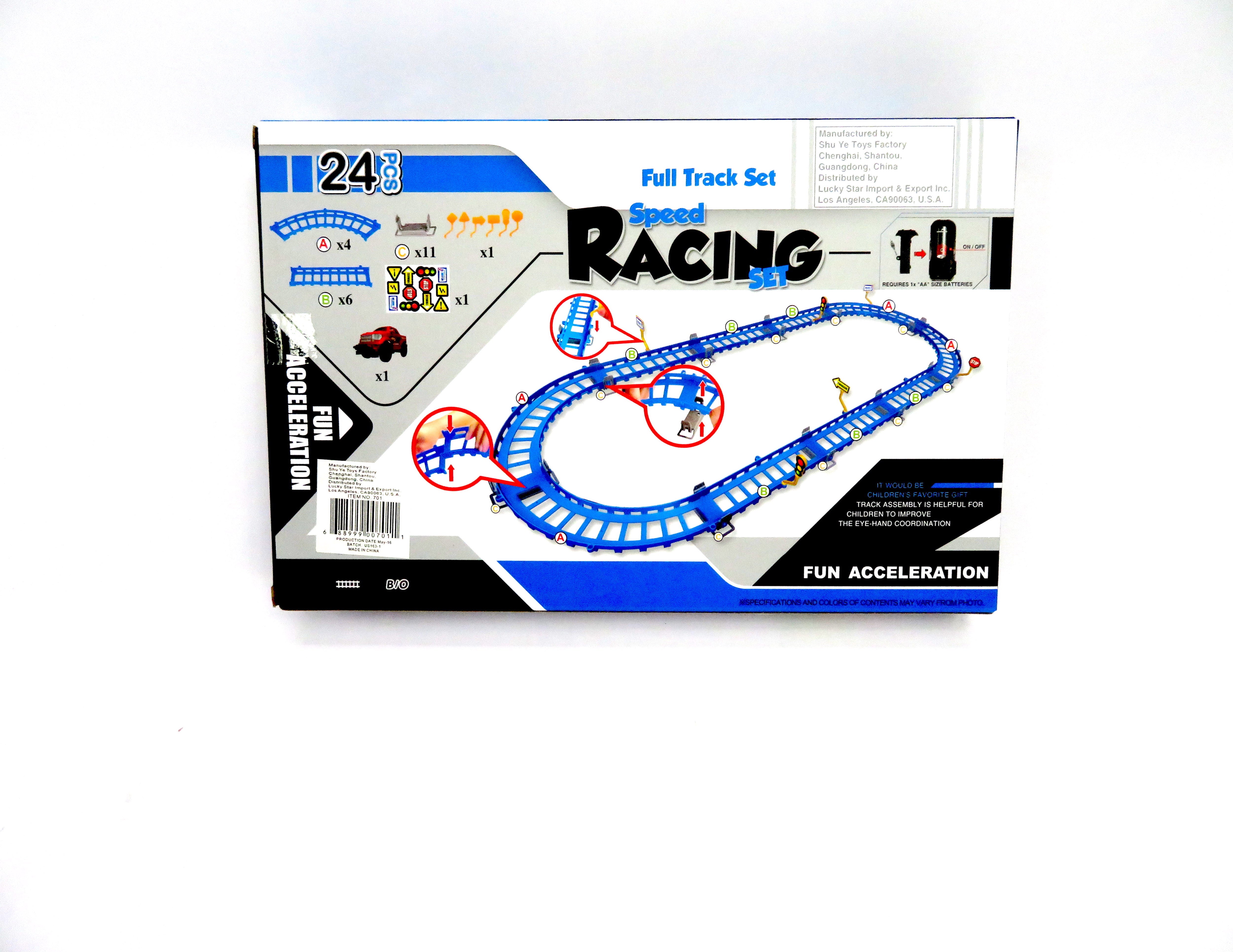 Speed Racing - 24pcs