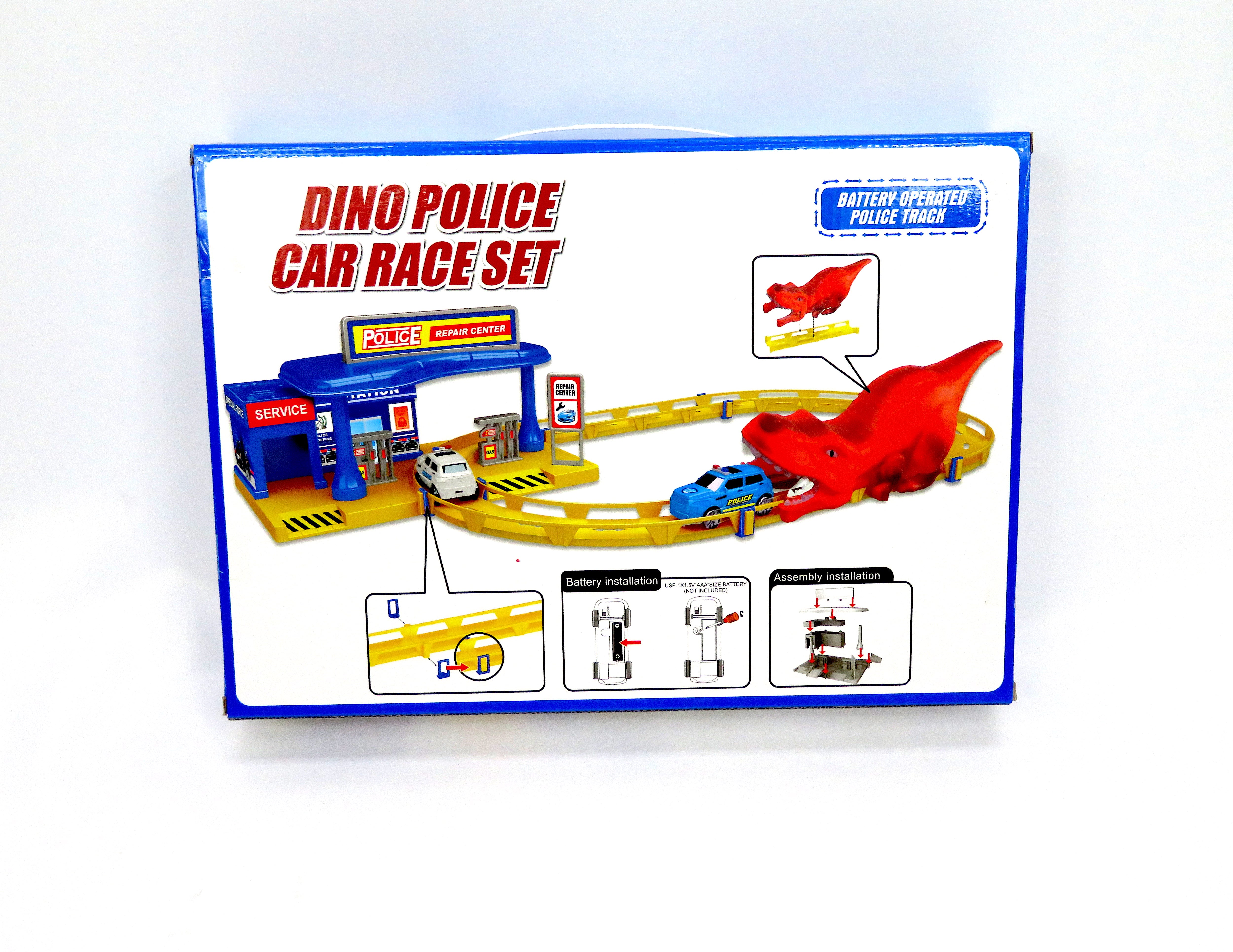 Dino Police Car Set